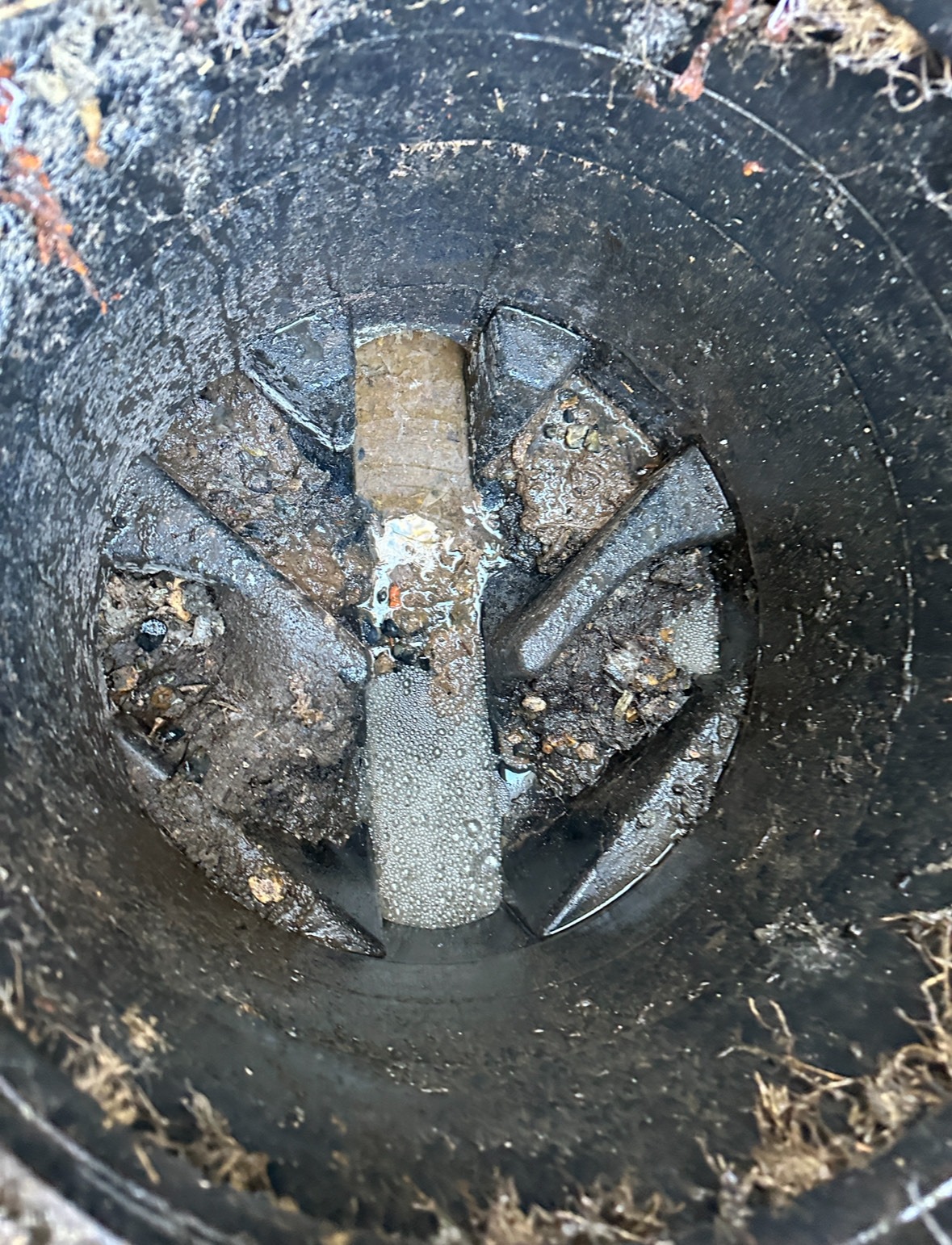 Clearing a blocked drain in Crawley using high-pressure water jetting